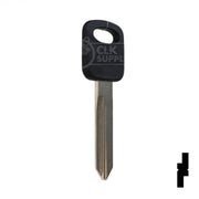 Uncut Plastic Head Key Blank | Ford | H75P, 1196FD Automotive Key JMA USA