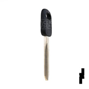 Uncut Plastic Head Key Blank | Ford | H75P, 1196FD Automotive Key JMA USA