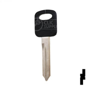 Uncut Plastic Head Key Blank | Ford | H75P, 1196FD Automotive Key JMA USA