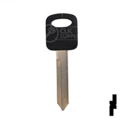 Uncut Plastic Head Key Blank | Ford | H75P, 1196FD Automotive Key JMA USA