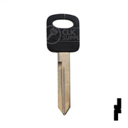 Uncut Plastic Head Key Blank | Ford | H75P, 1196FD Automotive Key JMA USA