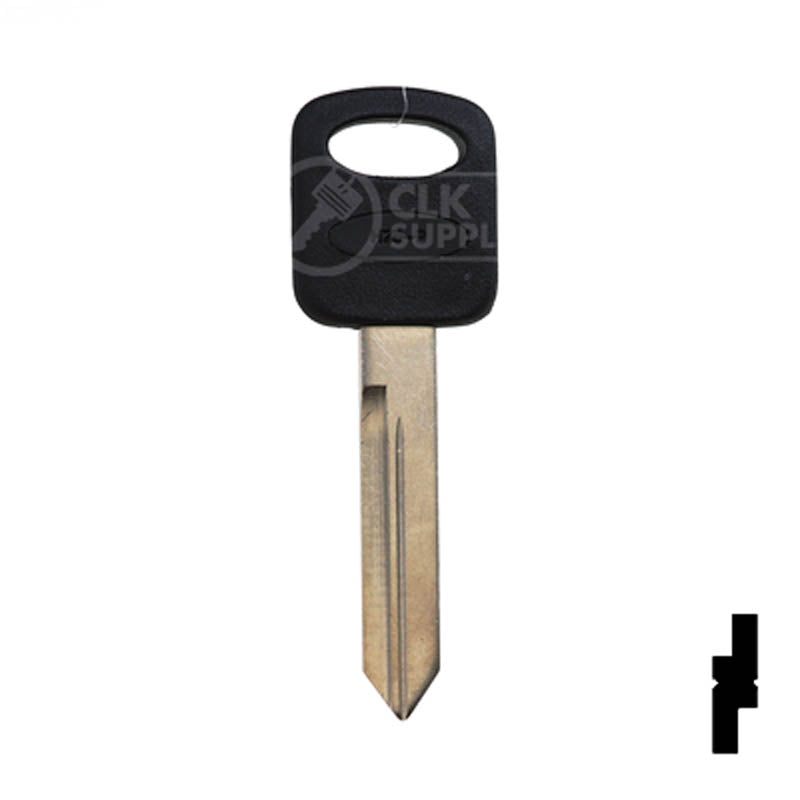 Uncut Plastic Head Key Blank | Ford | H75P, 1196FD Automotive Key JMA USA