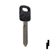 Uncut Plastic Head Key Blank | Ford | H75P, 1196FD Automotive Key JMA USA