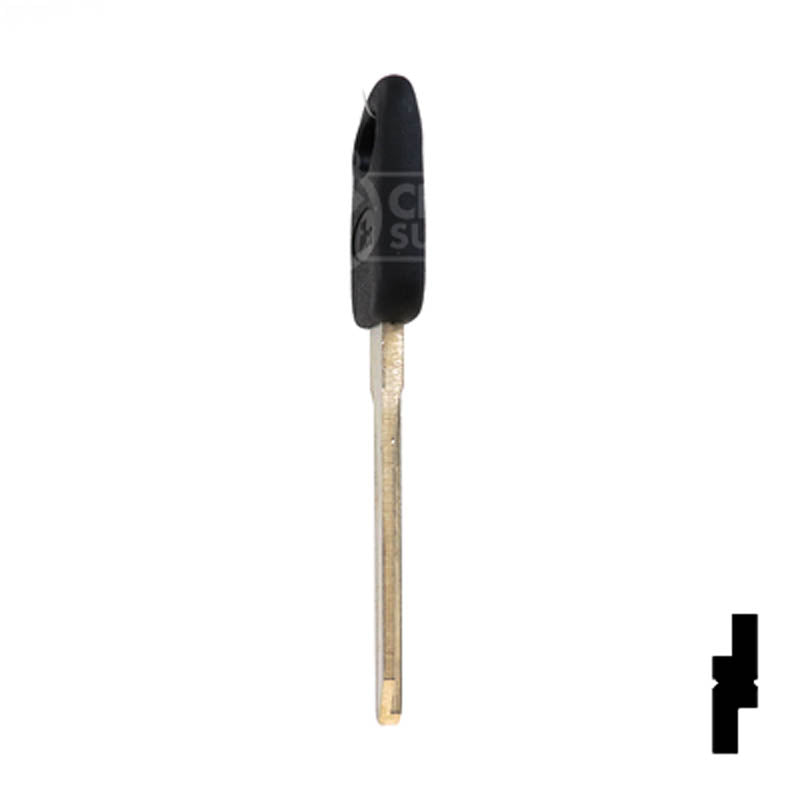 Uncut Plastic Head Key Blank | Ford | H75P, 1196FD Automotive Key JMA USA