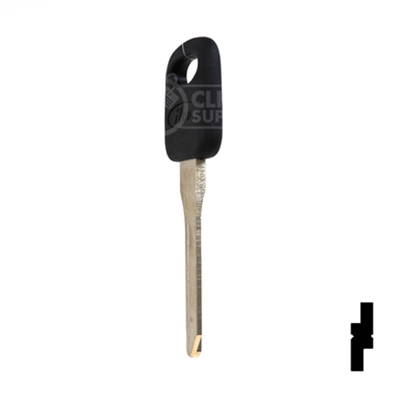 Uncut Plastic Head Key Blank | Ford | H75P, 1196FD Automotive Key JMA USA