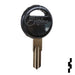 Uncut Plastic Head Key Blank | Ford | TH1-P Automotive Key Ilco