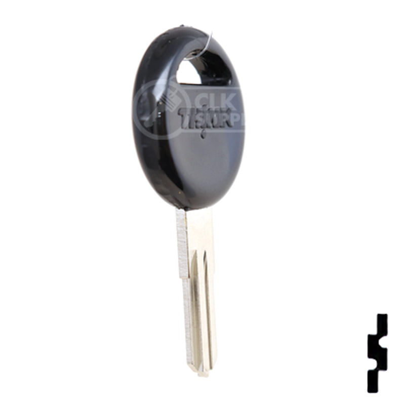 Uncut Plastic Head Key Blank | Ford | TH1-P Automotive Key Ilco