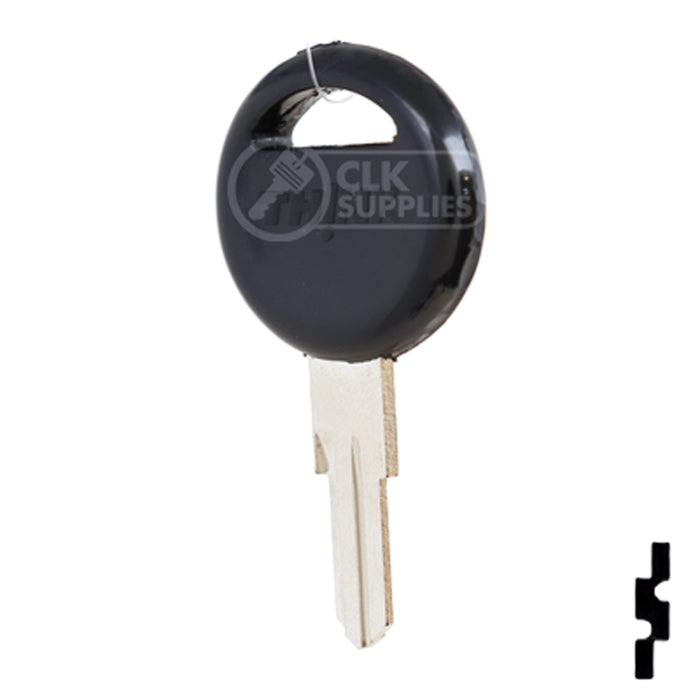 Uncut Plastic Head Key Blank | Ford | TH1-P Automotive Key Ilco