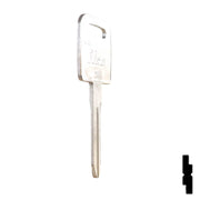 Uncut Plastic Head Key Blank | Freightliner | 1588 Automotive Key Ilco