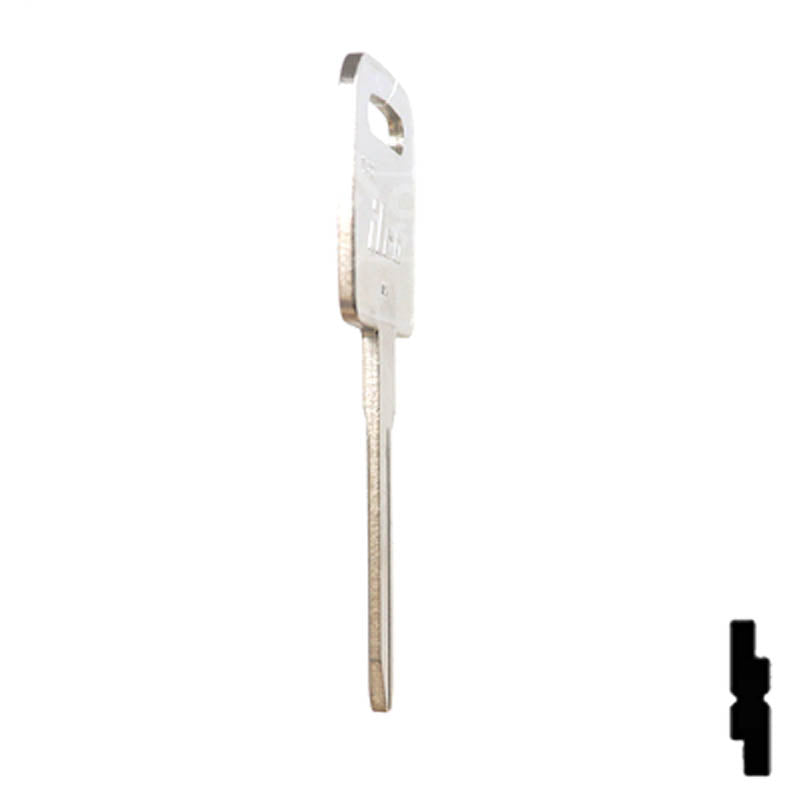 Uncut Plastic Head Key Blank | Freightliner | 1588 Automotive Key Ilco