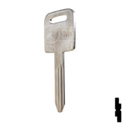Uncut Plastic Head Key Blank | Freightliner | 1588 Automotive Key Ilco