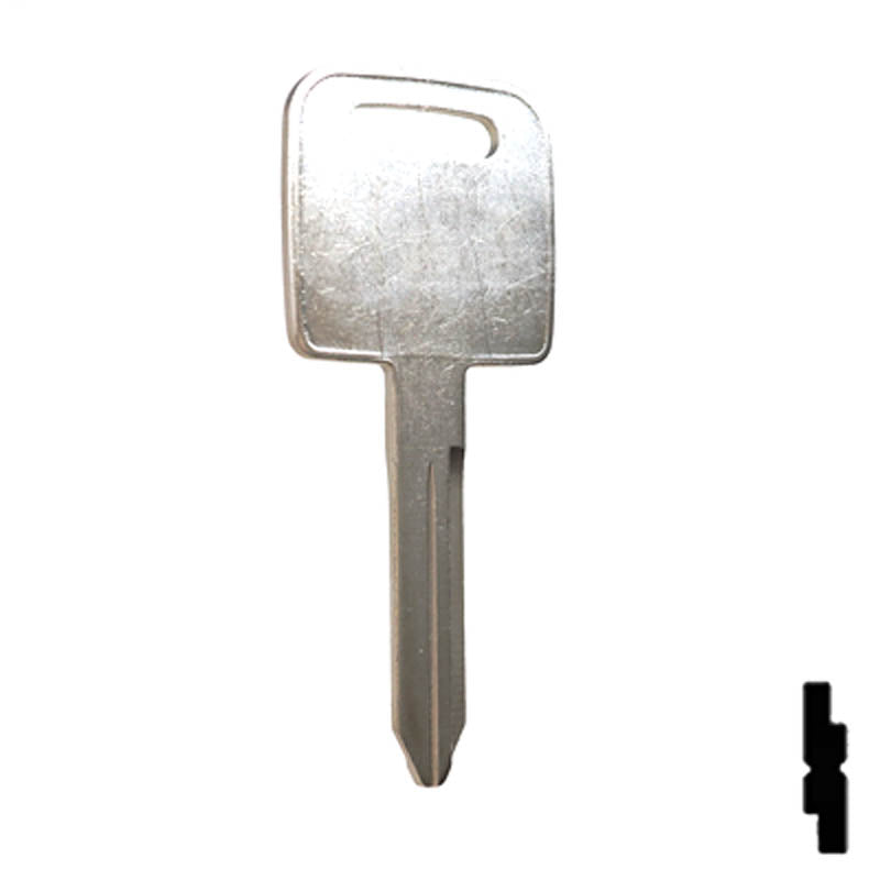 Uncut Plastic Head Key Blank | Freightliner | 1588 Automotive Key Ilco