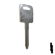 Uncut Plastic Head Key Blank | Freightliner | 1588 Automotive Key Ilco
