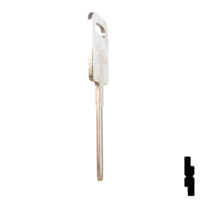 Uncut Plastic Head Key Blank | Freightliner | 1588 Automotive Key Ilco