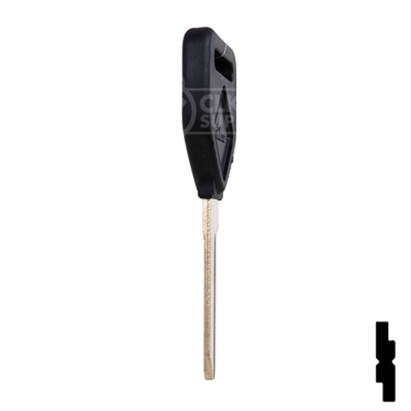 Uncut Plastic Head Key Blank | Freightliner | 1629-P Automotive Key Ilco