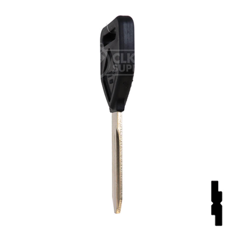 Uncut Plastic Head Key Blank | Freightliner | 1629-P Automotive Key Ilco