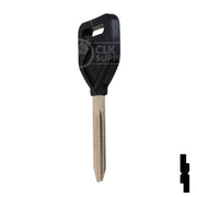 Uncut Plastic Head Key Blank | Freightliner | 1629-P Automotive Key Ilco