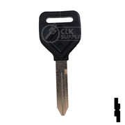 Uncut Plastic Head Key Blank | Freightliner | 1629-P Automotive Key Ilco