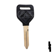 Uncut Plastic Head Key Blank | Freightliner | 1629-P Automotive Key Ilco