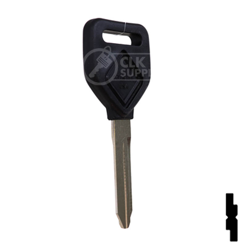 Uncut Plastic Head Key Blank | Freightliner | 1629-P Automotive Key Ilco