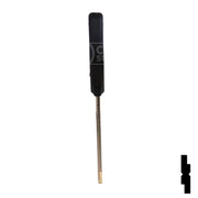 Uncut Plastic Head Key Blank | Freightliner | 1629-P Automotive Key Ilco