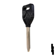 Uncut Plastic Head Key Blank | Freightliner | 1629-P Automotive Key Ilco