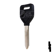 Uncut Plastic Head Key Blank | Freightliner | 1629-P Automotive Key Ilco