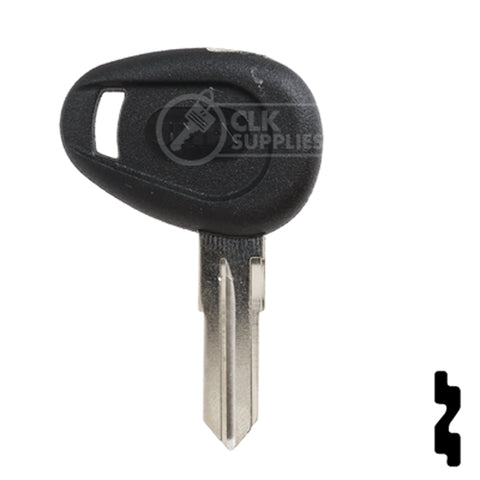 Uncut Plastic Head Key Blank | Givi | GIV-1.P