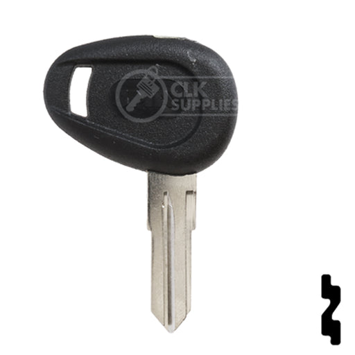 Uncut Plastic Head Key Blank | Givi | GIV-1.P Automotive Key JMA USA