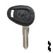 Uncut Plastic Head Key Blank | Givi | GIV-1.P Automotive Key JMA USA