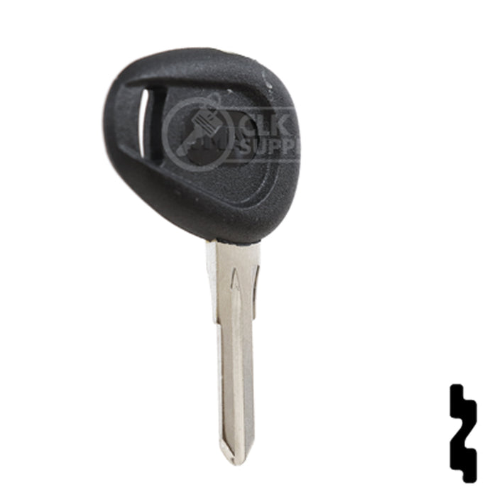 Uncut Plastic Head Key Blank | Givi | GIV-1.P Automotive Key JMA USA