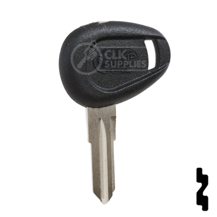 Uncut Plastic Head Key Blank | Givi | GIV-1.P Automotive Key JMA USA