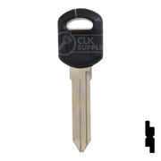 Uncut Plastic Head Key Blank | GM | B92P Automotive Key JMA USA