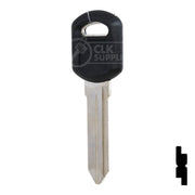 Uncut Plastic Head Key Blank | GM | B92P Automotive Key JMA USA