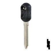 Uncut Plastic Head Key Blank | GM | B92P Automotive Key JMA USA
