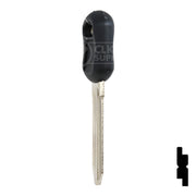 Uncut Plastic Head Key Blank | GM | B92P Automotive Key JMA USA