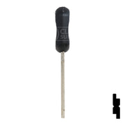 Uncut Plastic Head Key Blank | GM | B92P Automotive Key JMA USA
