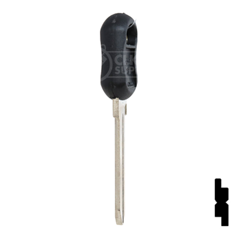 Uncut Plastic Head Key Blank | GM | B92P Automotive Key JMA USA