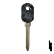 Uncut Plastic Head Key Blank | GM | B92P Automotive Key JMA USA