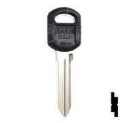 Uncut Plastic Head Key Blank | GM | B92P Automotive Key JMA USA