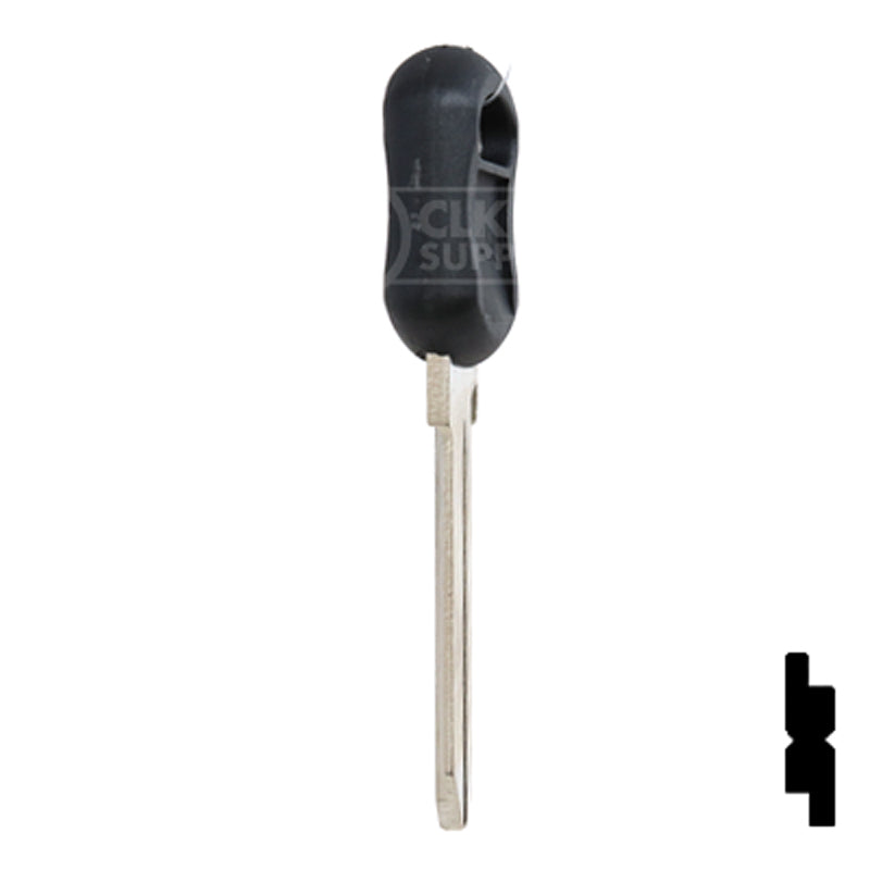 Uncut Plastic Head Key Blank | GM | B92P Automotive Key JMA USA