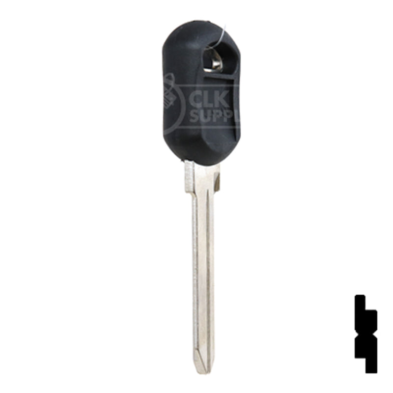 Uncut Plastic Head Key Blank | GM | B92P Automotive Key JMA USA