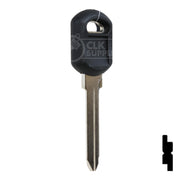 Uncut Plastic Head Key Blank | GM | B92P Automotive Key JMA USA