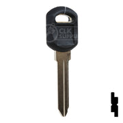 Uncut Plastic Head Key Blank | GM | B92P Automotive Key JMA USA