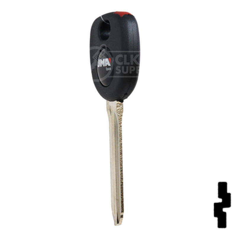 Uncut Plastic Head Key Blank | GM, Isuzu | TP08ISU-3D-P2 Automotive Key JMA USA