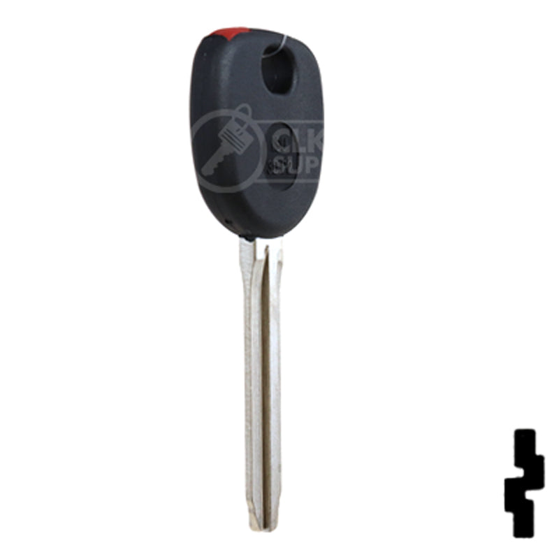 Uncut Plastic Head Key Blank | GM, Isuzu | TP08ISU-3D-P2 Automotive Key JMA USA