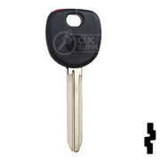 Uncut Plastic Head Key Blank | GM, Isuzu | TP08ISU-3D-P2 Automotive Key JMA USA