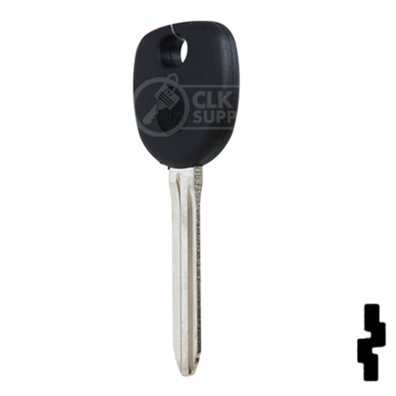 Uncut Plastic Head Key Blank | GM, Isuzu | TP08ISU-3D-P2 Automotive Key JMA USA