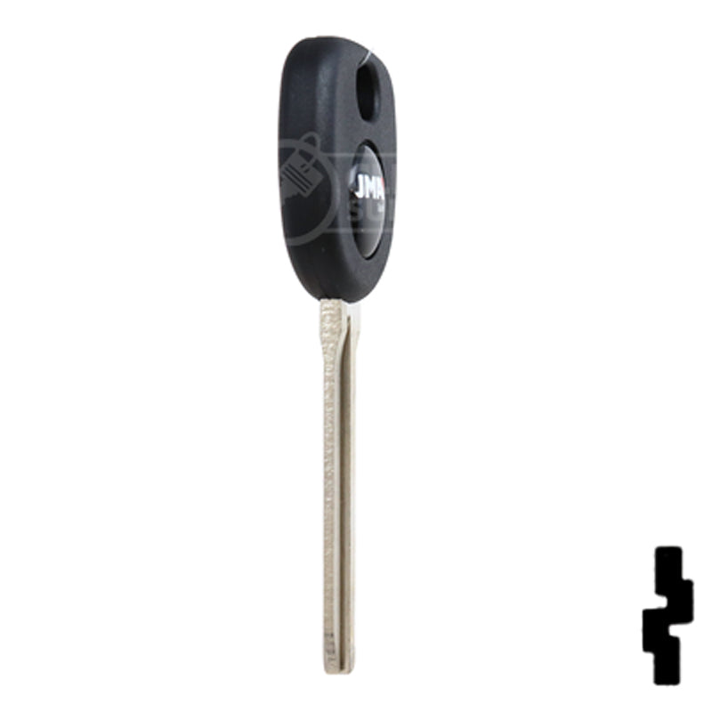 Uncut Plastic Head Key Blank | GM, Isuzu | TP08ISU-3D-P2 Automotive Key JMA USA
