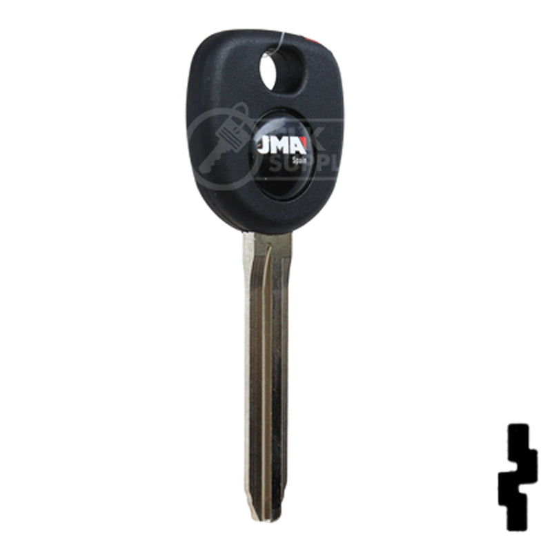 Uncut Plastic Head Key Blank | GM, Isuzu | TP08ISU-3D-P2 Automotive Key JMA USA
